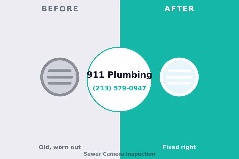 Before and after: plumbing company York, AL